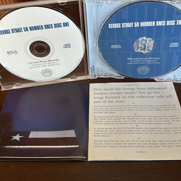 George Strait 50 Number ones CD - Picture 3 of 6